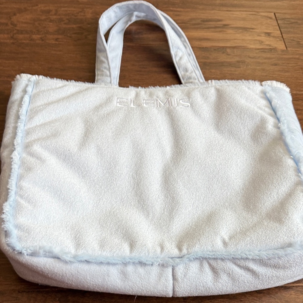Elemis blue terry Tote Bag